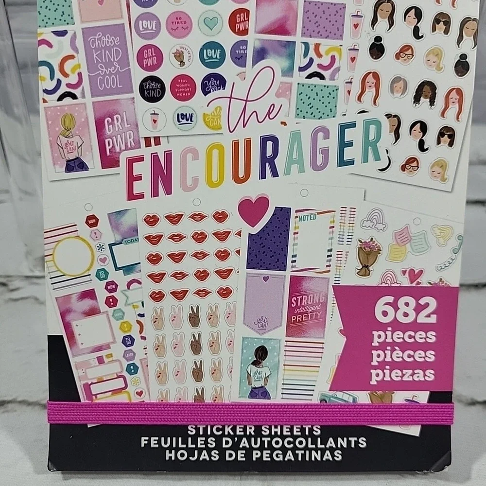 MAMBI Happy Planner Classic Sticker Book‎ The Encourager 682Pc
